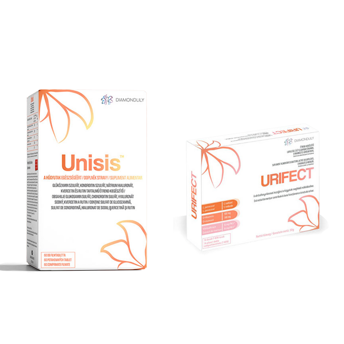 menopauza, diamond lily, húgyúti fertőzés csomag, unisis, urifect, húgyúti problémák