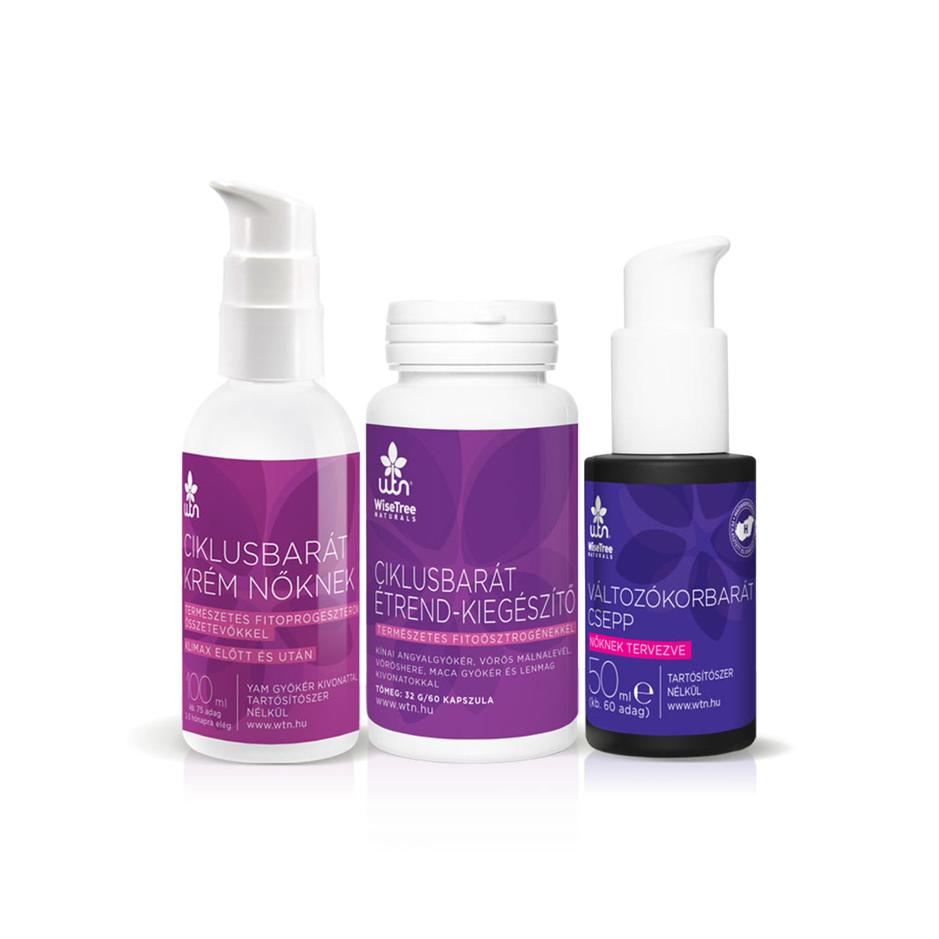 hormonegyensúly, hőhullámok, éjszakai izzadás, hangulatingadozás, alvászavarok, hüvelyszárazság, libidócsökkenés, fáradtság, stressz, csontritkulás, puffadás