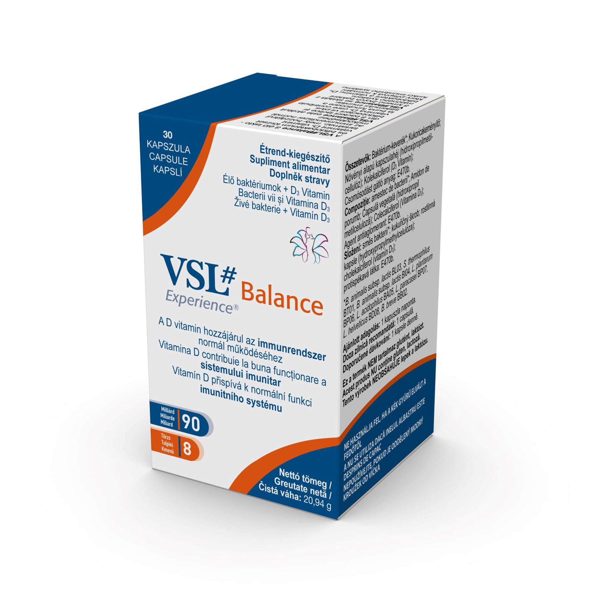menopauza, andropauza, diamond lily, VSL balance probiotikum, puffadás