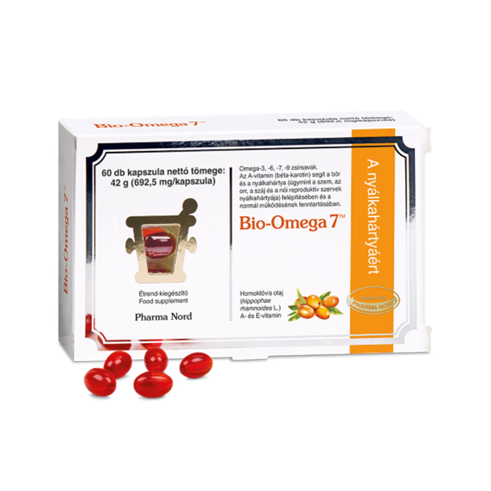 menopauza, pharmanord, bio-omega 7, homoktövis, bőr egészsége, hüvelyszárazság